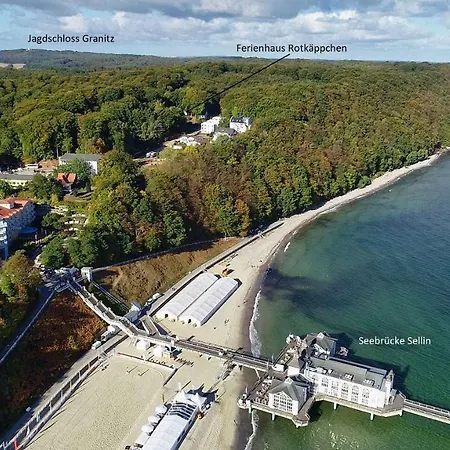 Holiday home Idyllische Lage, Eigene Fasssauna, Kamin Und Terrasse - Ferienhaus Rotkaeppchen Sellin (Rugen)